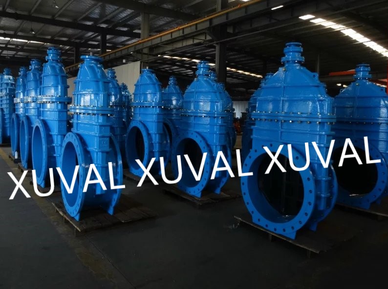 订单XU079完工_大尺寸闸阀/F4/软密封/PN16_40套 发往马来西亚槟城！