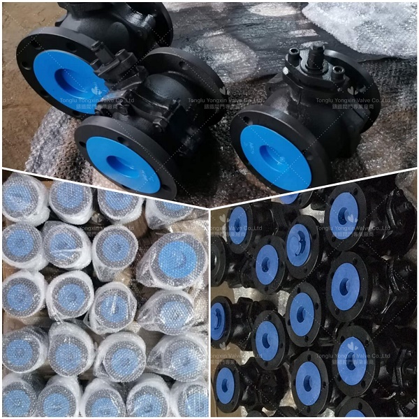 订单XU275_A字铸铁法兰球阀750套整装待发！