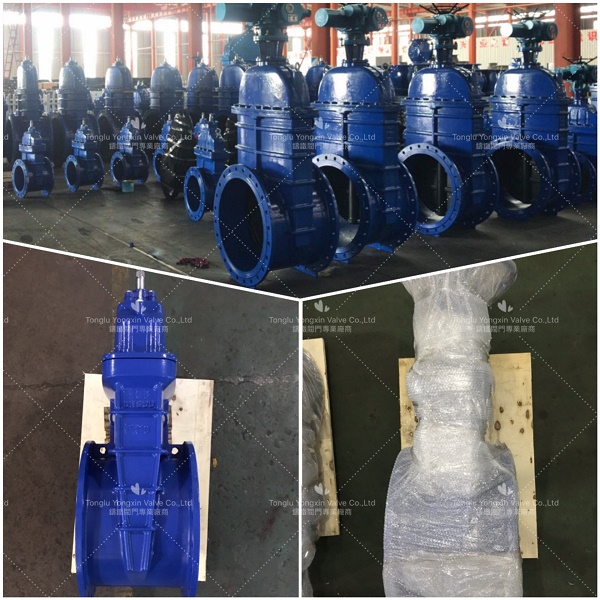 订单XU303_16套DN600 暗杆软密封阀座闸阀整装待发!